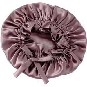 INF Luxueux bonnet de nuit double épaisseur en soie 16 Momme Rose - Publicité INF Luxueux bonnet de nuit double épaisseur en soie 16 Momme Rose - Publicité