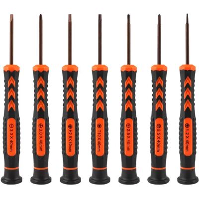 INF Ensemble de tournevis de précision - 6 pièces pour la réparation électronique - Publicité INF Ensemble de tournevis de précision - 6 pièces pour la réparation électronique - Publicité