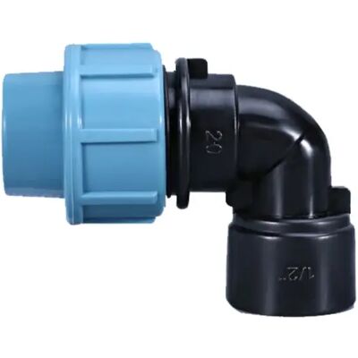 INF Connecteur PE IBC Pack de 2 - Coudé fileté interne 4 fen - Raccord coudé PE renforcé pour interconnexion IBC - Publicité INF Connecteur PE IBC Pack de 2 - Coudé fileté interne 4 fen - Raccord coudé PE renforcé pour interconnexion IBC - Publicité