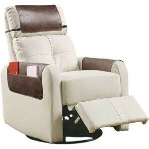 INF Ensemble de 3 housses de protection pour fauteuil inclinable en PU café - Protection et style Le noir - Publicité INF Ensemble de 3 housses de protection pour fauteuil inclinable en PU café - Protection et style Le noir - Publicité