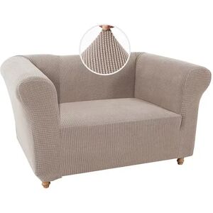 INF Housse de Fauteuil Rétro Tuftée - Protection Antidérapante Extensible Kaki - Publicité INF Housse de Fauteuil Rétro Tuftée - Protection Antidérapante Extensible Kaki - Publicité