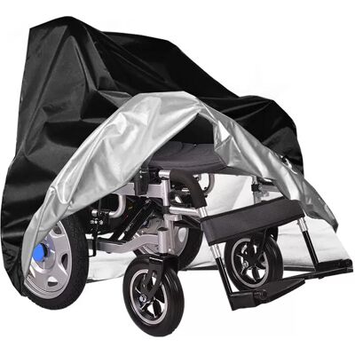 INF Housse anti-poussière pour fauteuil roulant M Le noir - Publicité INF Housse anti-poussière pour fauteuil roulant M Le noir - Publicité