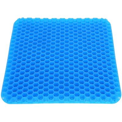 INF Coussin d'assise respirant en gel avec motif nid d'abeille - Publicité INF Coussin d'assise respirant en gel avec motif nid d'abeille - Publicité