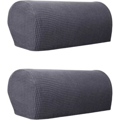 INF Ensemble de 2 housses d'accoudoirs de canapé, protecteur de fauteuil en polyester - Publicité INF Ensemble de 2 housses d'accoudoirs de canapé, protecteur de fauteuil en polyester - Publicité