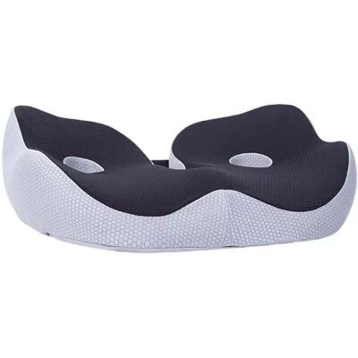 INF Coussin de siège ergonomique en mousse à mémoire de forme pour chaise de bureau Le noir - Publicité INF Coussin de siège ergonomique en mousse à mémoire de forme pour chaise de bureau Le noir - Publicité