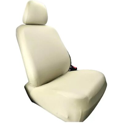 INF Housse de Siège Avant de Voiture Extensible à Couverture Complète - Ajustement Universel, Installation Facile Beige - Publicité INF Housse de Siège Avant de Voiture Extensible à Couverture Complète - Ajustement Universel, Installation Facile Beige - Publicité