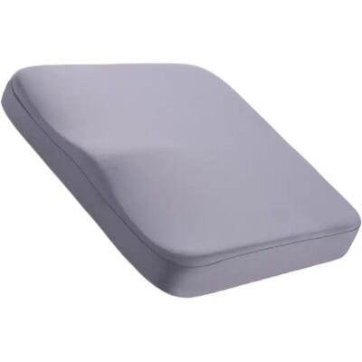 INF Coussin d'assise en mousse à mémoire - rebond lent, modelant les fessiers, housse polyester (40cm x 40cm x 5cm) Gris - Publicité INF Coussin d'assise en mousse à mémoire - rebond lent, modelant les fessiers, housse polyester (40cm x 40cm x 5cm) Gris - Publicité