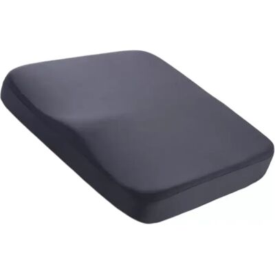 INF Coussin d'assise en mousse à mémoire - rebond lent, modelant les fessiers, housse polyester (40cm x 40cm x 5cm) Gris foncé - Publicité INF Coussin d'assise en mousse à mémoire - rebond lent, modelant les fessiers, housse polyester (40cm x 40cm x 5cm) Gris foncé - Publicité