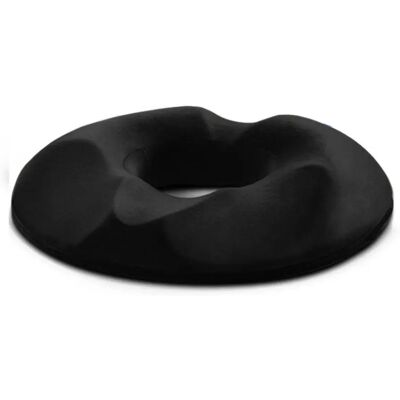 INF Coussin de siège anti-pression Crystal ultra-doux – Mousse à mémoire homme, ergonomique 3D contourné pour sièges de bureau Le noir - Publicité INF Coussin de siège anti-pression Crystal ultra-doux – Mousse à mémoire homme, ergonomique 3D contourné pour sièges de bureau Le noir - Publicité