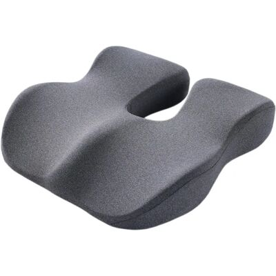 INF Coussin de siège en mousse à mémoire de forme - Ergonomique enveloppe 3D, soulagement de pression, polyester respirant, Gris - Publicité INF Coussin de siège en mousse à mémoire de forme - Ergonomique enveloppe 3D, soulagement de pression, polyester respirant, Gris - Publicité