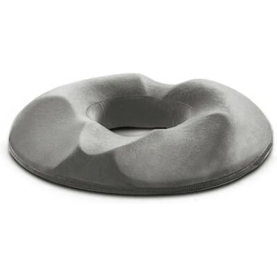 INF Coussin de siège anti-pression Crystal ultra-doux – Mousse à mémoire homme, ergonomique 3D contourné pour sièges de bureau Gris - Publicité INF Coussin de siège anti-pression Crystal ultra-doux – Mousse à mémoire homme, ergonomique 3D contourné pour sièges de bureau Gris - Publicité