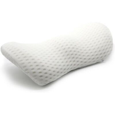 INF Coussin lombaire en mousse à mémoire de forme - Design ergonomique yuanbao, housse mesh respirante amovible et lavable, Blanc - Publicité INF Coussin lombaire en mousse à mémoire de forme - Design ergonomique yuanbao, housse mesh respirante amovible et lavable, Blanc - Publicité