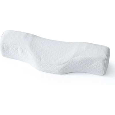 INF Coussin cervical en mousse à mémoire magnétique avec couche d'air, pierres de germanium et housse zippée amovible 45x15x10cm - Publicité INF Coussin cervical en mousse à mémoire magnétique avec couche d'air, pierres de germanium et housse zippée amovible 45x15x10cm - Publicité