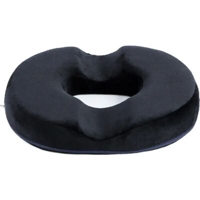 INF Coussin coccyx en mousse à mémoire – Support en O ergonomique et respirant, 42x34x7cm, Noir - Publicité INF Coussin coccyx en mousse à mémoire – Support en O ergonomique et respirant, 42x34x7cm, Noir - Publicité