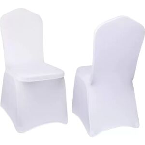 INF Housses de chaise extensibles pour chaises de salle à manger, ensemble de 6 Blanc - Publicité INF Housses de chaise extensibles pour chaises de salle à manger, ensemble de 6 Blanc - Publicité