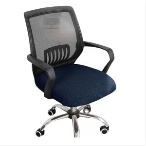 INF Housse de Chaise de Bureau L Bleu foncé - Publicité INF Housse de Chaise de Bureau L Bleu foncé - Publicité