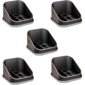INF Butées de Roues de Chaise Noires et Grises - Pack de 5, Compatibles avec les Chaises de Bureau et de Gaming - Publicité INF Butées de Roues de Chaise Noires et Grises - Pack de 5, Compatibles avec les Chaises de Bureau et de Gaming - Publicité