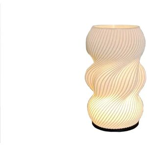 INF Lampe de Table Vase à Fleurs Imprimée en 3D avec Contrôle de Gradation USB - Publicité INF Lampe de Table Vase à Fleurs Imprimée en 3D avec Contrôle de Gradation USB - Publicité