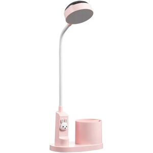 INF Lampe de Bureau Projecteur avec Porte-Stylo: Dégradé RGB, Luminosité Réglable Rose + Blanc - Publicité INF Lampe de Bureau Projecteur avec Porte-Stylo: Dégradé RGB, Luminosité Réglable Rose + Blanc - Publicité