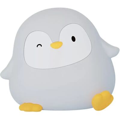 INF Veilleuse Pingouin, Lampe Tactile en Silicone, Changement de Couleur, Lumière Douce et Chaude - Publicité INF Veilleuse Pingouin, Lampe Tactile en Silicone, Changement de Couleur, Lumière Douce et Chaude - Publicité