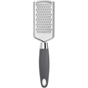 INF Râpe à fromage plate en acier inoxydable avec manche en caoutchouc - Publicité INF Râpe à fromage plate en acier inoxydable avec manche en caoutchouc - Publicité