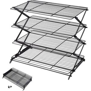 INF Étagère de Refroidissement à 3 Niveaux pour Gâteaux - Pliable, Inox 304, Idéale pour la Pâtisserie - Publicité INF Étagère de Refroidissement à 3 Niveaux pour Gâteaux - Pliable, Inox 304, Idéale pour la Pâtisserie - Publicité