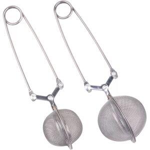 INF Ensemble de Filtres à Thé en Acier Inoxydable - Infuseurs à Thé 4,5cm & 5cm pour Thé en Vrac - Publicité INF Ensemble de Filtres à Thé en Acier Inoxydable - Infuseurs à Thé 4,5cm & 5cm pour Thé en Vrac - Publicité