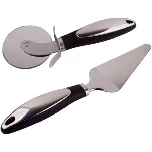 INF Ensemble Coupe-Pizza et Spatule à Fromage avec Boîte - Trancheuse et Serveur à Pizza en Acier Inoxydable - Publicité INF Ensemble Coupe-Pizza et Spatule à Fromage avec Boîte - Trancheuse et Serveur à Pizza en Acier Inoxydable - Publicité
