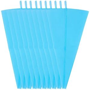 INF Lot de 10 poches à douille en silicone réutilisables et résistantes à la chaleur pour la pâtisserie 14 pouces - Publicité INF Lot de 10 poches à douille en silicone réutilisables et résistantes à la chaleur pour la pâtisserie 14 pouces - Publicité
