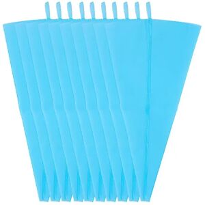 INF Lot de 10 poches à douille en silicone réutilisables et résistantes à la chaleur pour la pâtisserie 12 Inch - Publicité INF Lot de 10 poches à douille en silicone réutilisables et résistantes à la chaleur pour la pâtisserie 12 Inch - Publicité
