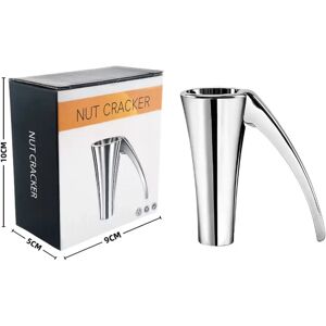 INF Casse-noix entonnoir en alliage de zinc (diamètre intérieur 3,2 cm) - multi-tailles avec poignée ABS, nettoyage facile - Publicité INF Casse-noix entonnoir en alliage de zinc (diamètre intérieur 3,2 cm) - multi-tailles avec poignée ABS, nettoyage facile - Publicité