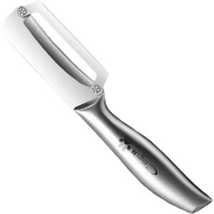 INF Éplucheur tout acier en inox - Éplucheur de cuisine multifonction pour pommes de terre, asperges, fruits et melon d'hiver - Publicité INF Éplucheur tout acier en inox - Éplucheur de cuisine multifonction pour pommes de terre, asperges, fruits et melon d'hiver - Publicité