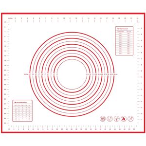 INF Grande plaque de cuisson pour tapis de pâtisserie avec échelle de mesures - Publicité INF Grande plaque de cuisson pour tapis de pâtisserie avec échelle de mesures - Publicité