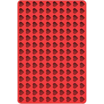 INF Mini Moule à Cuire - Rouge - Gâteaux, Chocolat, Bonbons - Publicité INF Mini Moule à Cuire - Rouge - Gâteaux, Chocolat, Bonbons - Publicité