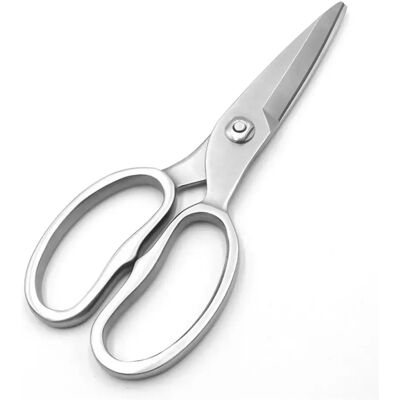 INF Ciseaux de cuisine tout inox allemands - Ciseaux pour volaille et découpe d'os, 20.6cm, argent - Publicité INF Ciseaux de cuisine tout inox allemands - Ciseaux pour volaille et découpe d'os, 20.6cm, argent - Publicité
