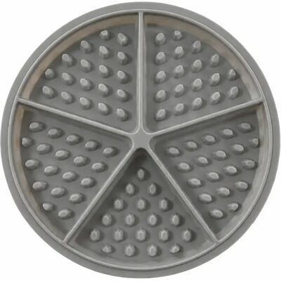 INF Moule à gaufres en silicone - Plaque de cuisson ronde grise pour gaufres DIY - Publicité INF Moule à gaufres en silicone - Plaque de cuisson ronde grise pour gaufres DIY - Publicité