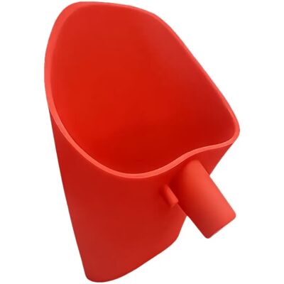 INF Entonnoir de pâtisserie en silicone à large ouverture compatible avec les mixeurs Kitchen Aid - Rouge, Convient aux robots - Publicité INF Entonnoir de pâtisserie en silicone à large ouverture compatible avec les mixeurs Kitchen Aid - Rouge, Convient aux robots - Publicité