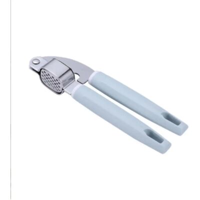 INF Presse à ail manuelle PP+acier inoxydable avec casse-noix, bleu, 19.5cm x 2cm - Publicité INF Presse à ail manuelle PP+acier inoxydable avec casse-noix, bleu, 19.5cm x 2cm - Publicité