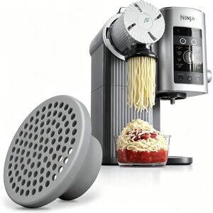 INF Buse en silicone alimentaire style spaghetti compatible avec Ninja Creami NC700 NC701 - Extrudeuse pour glace Gris