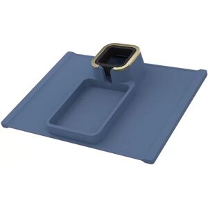 INF Sous-verre de canapé en silicone : plateau pour boissons et collations Bleu - Publicité INF Sous-verre de canapé en silicone : plateau pour boissons et collations Bleu - Publicité