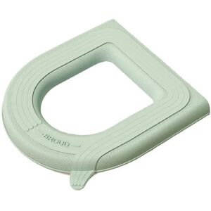 INF Coussin de siège de toilette en U avec poignée - EVA étanche, lavable, ajustement universel, gris Vert - Publicité INF Coussin de siège de toilette en U avec poignée - EVA étanche, lavable, ajustement universel, gris Vert - Publicité