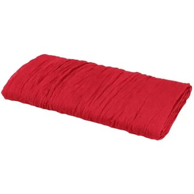 INF Chemin de Table en Polyester Froissé - 90cm x 300cm - Décoration de Fête et Mariage Rouge - Publicité INF Chemin de Table en Polyester Froissé - 90cm x 300cm - Décoration de Fête et Mariage Rouge - Publicité