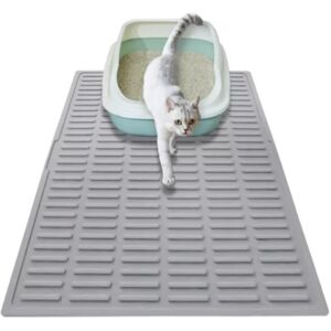 INF Tapis de litière pour chat en silicone antidérapant - Publicité INF Tapis de litière pour chat en silicone antidérapant - Publicité