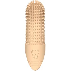 INF Brosse à Dents pour Animaux - Brosse à Doigt Jaune - Publicité INF Brosse à Dents pour Animaux - Brosse à Doigt Jaune - Publicité