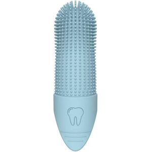 INF Brosse à Dents pour Animaux - Brosse à Doigt Bleu - Publicité INF Brosse à Dents pour Animaux - Brosse à Doigt Bleu - Publicité