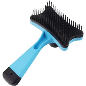 INF Peigne anti-puces pour chiens et chats - Peigne à dents en acier inoxydable Bleu - Publicité INF Peigne anti-puces pour chiens et chats - Peigne à dents en acier inoxydable Bleu - Publicité