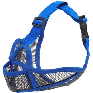 INF Muselière Bleue pour Chien à Museau Court - Confortable et Respirante XS - Publicité INF Muselière Bleue pour Chien à Museau Court - Confortable et Respirante XS - Publicité