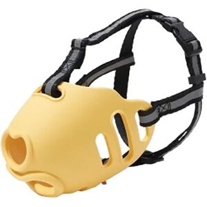 INF Muselière pour chien 03 - Grande taille 31cm - Jaune citron, idéale pour les chiens d'environ 25kg S Jaune - Publicité INF Muselière pour chien 03 - Grande taille 31cm - Jaune citron, idéale pour les chiens d'environ 25kg S Jaune - Publicité