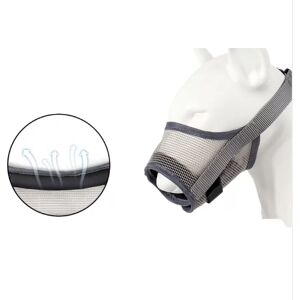 INF Petite muselière en maille plastique pour chien - Anti-morsure et mastication, masque respirant pour animaux - Publicité INF Petite muselière en maille plastique pour chien - Anti-morsure et mastication, masque respirant pour animaux - Publicité