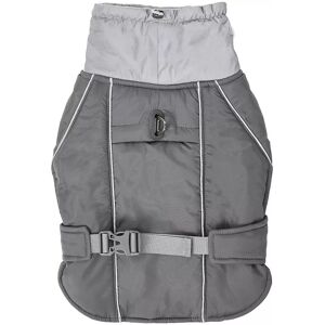 INF Manteau d'hiver rembourré et imperméable gris pour chien - Chaud et protecteur pour chiens de petite à grande taille S - Publicité INF Manteau d'hiver rembourré et imperméable gris pour chien - Chaud et protecteur pour chiens de petite à grande taille S - Publicité
